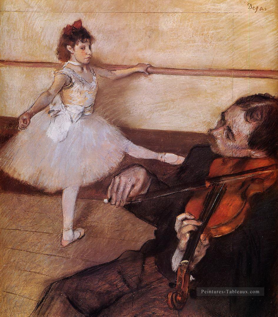 la leçon de danse 1879 Edgar Degas Peintures à l'huile